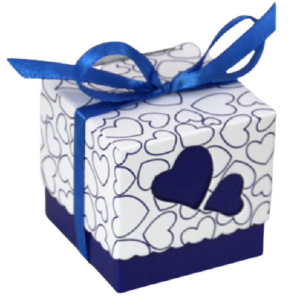 Jewelry Gift Box With Ribbon | 5.2 x 5.2 x 5 CM